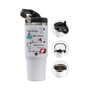 Snoopy manual, Θερμός Ανοξείδωτο 30oz με χερούλι