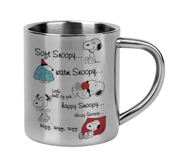 Snoopy manual — Mug Stainless steel double wall 300ml