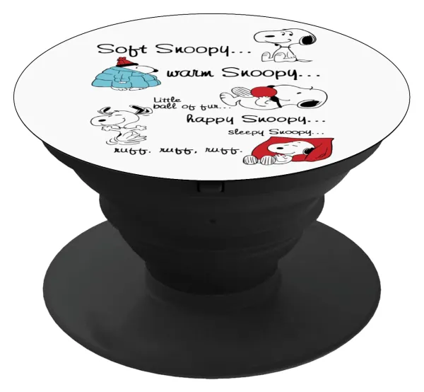 Snoopy manual — Phone Holders Stand  Μαύρο Βάση Στήριξης Κινητού στο Χέρι