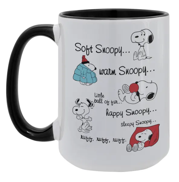 Snoopy manual — Mega 15oz Μαύρη
