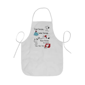 Snoopy manual, Ποδιά Σεφ ολόσωμη κοντή  Παιδική (44x62cm)