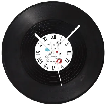 Snoopy manual, Ρολόι τοίχου Βινύλιο (30cm)