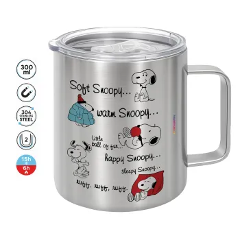 Snoopy manual, Κούπα Ανοξείδωτη διπλού τοιχώματος 300ml