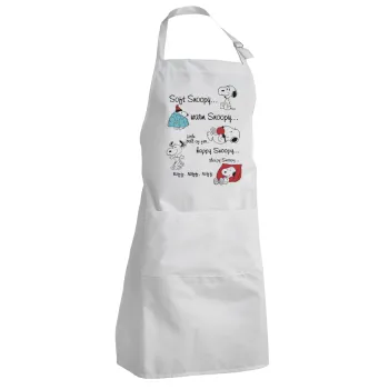 Snoopy manual, Ποδιά Σεφ Ολόσωμη Ενήλικων (με ρυθμιστικά και 2 τσέπες)