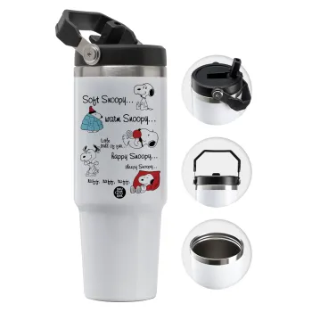 Snoopy manual, Θερμός Ανοξείδωτο 30oz με χερούλι