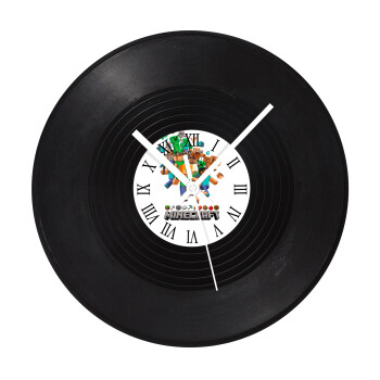 Minecraft adventure, Ρολόι τοίχου Βινύλιο (30cm)