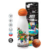 Bascetball Metal mug thermos, double wall, 550ml