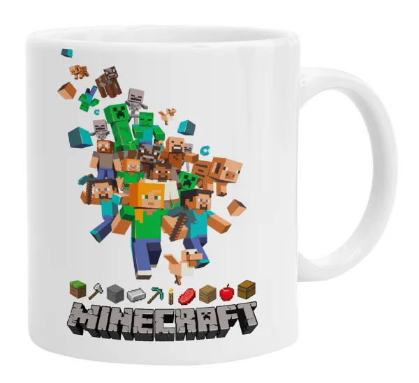 Minecraft adventure — Κούπα, κεραμική, 330ml
