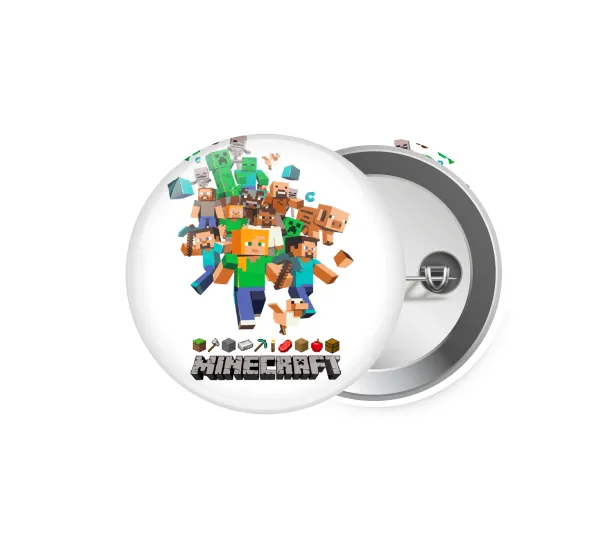 Minecraft adventure — Pin badge, 5.9cm