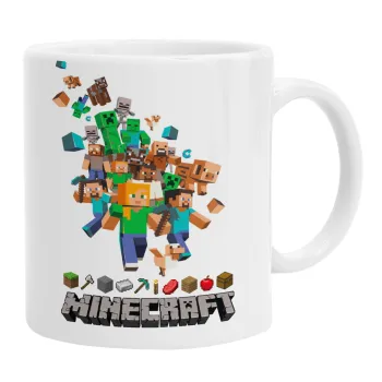 Minecraft adventure, Ceramic coffee mug, 330ml