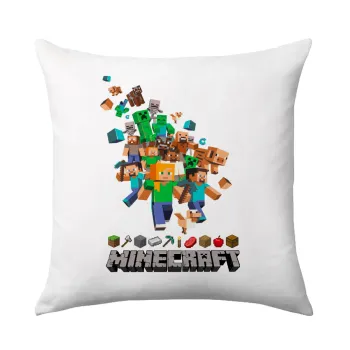 Minecraft adventure, Sofa cushion 40x40cm includes filling