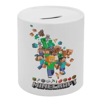 Minecraft adventure, Κουμπαράς πορσελάνης με τάπα