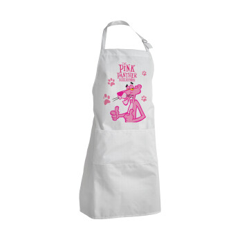 The pink panther, Adult Chef Apron (with sliders and 2 pockets)
