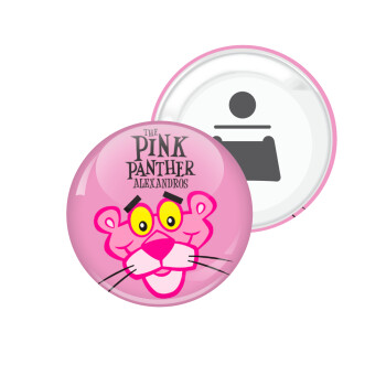 The pink panther, Μαγνητάκι και ανοιχτήρι μπύρας στρογγυλό διάστασης 5,9cm