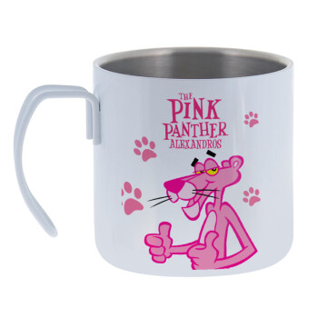 The pink panther, Mug Stainless steel double wall 400ml