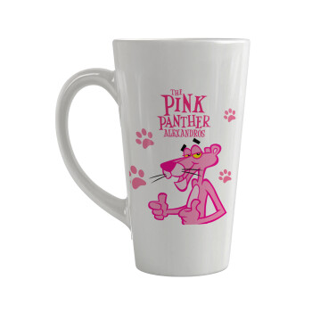 The pink panther, Κούπα κωνική Latte Μεγάλη, κεραμική, 450ml