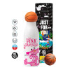 Bascetball Metal mug thermos, double wall, 550ml