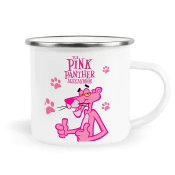 The pink panther, Κούπα Μεταλλική εμαγιέ λευκη 360ml