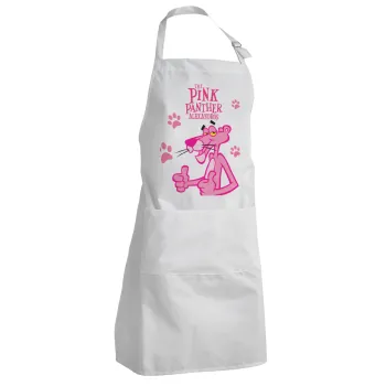 The pink panther, Adult Chef Apron (with sliders and 2 pockets)