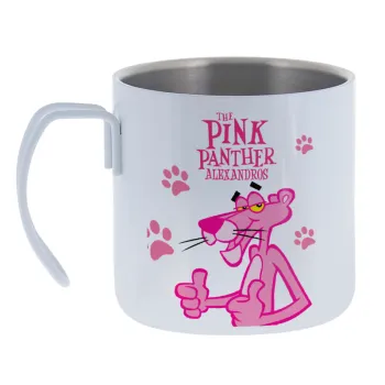 The pink panther — Κούπα Ανοξείδωτη διπλού τοιχώματος 400ml