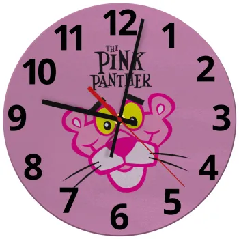 The pink panther, Ρολόι τοίχου γυάλινο (30cm)