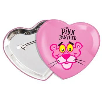 The pink panther, Κονκάρδα παραμάνα καρδιά (57x52mm)