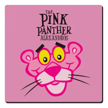 The pink panther, Τετράγωνο μαγνητάκι ξύλινο 6x6cm
