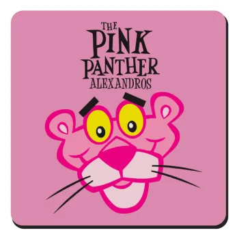 The pink panther, Τετράγωνο μαγνητάκι ξύλινο 9x9cm