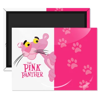 The pink panther, Ορθογώνιο μαγνητάκι ψυγείου διάστασης 9x6cm