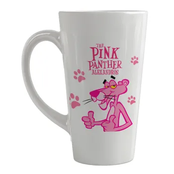 The pink panther, Κούπα κωνική Latte Μεγάλη, κεραμική, 450ml