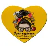 Mousepad heart 23x20cm