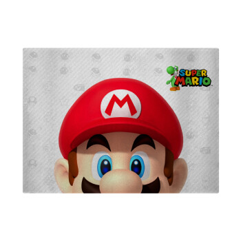 Super mario, Επιφάνεια κοπής γυάλινη (38x28cm)