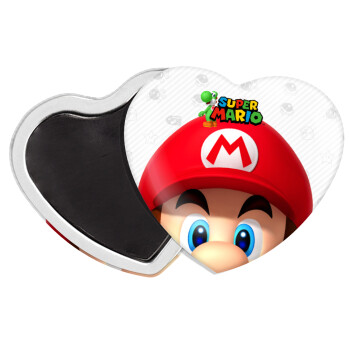 Super mario, Μαγνητάκι καρδιά (57x52mm)