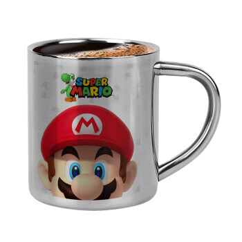 Super mario, Κουπάκι μεταλλικό διπλού τοιχώματος για espresso (220ml)