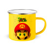 Yellow Enamel Metallic Cup 360ml