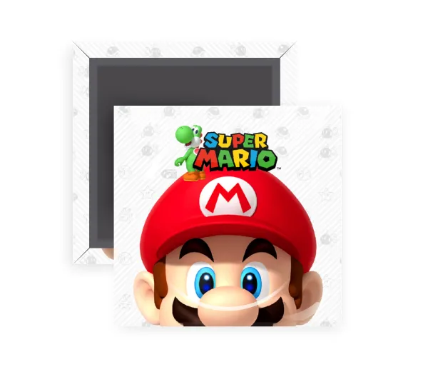 Super mario — Τετράγωνο (5x5cm)