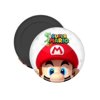 Super mario, Μαγνητάκι ψυγείου στρογγυλό διάστασης 5cm