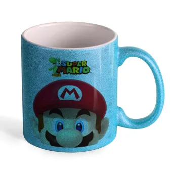 Super mario, Κούπα Σιέλ Glitter που γυαλίζει, κεραμική, 330ml