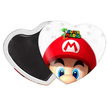 Super mario, Μαγνητάκι καρδιά (57x52mm)