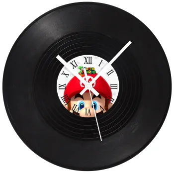 Super mario, Ρολόι τοίχου Βινύλιο (30cm)