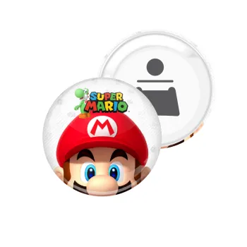 Super mario, Μαγνητάκι και ανοιχτήρι μπύρας στρογγυλό διάστασης 5,9cm
