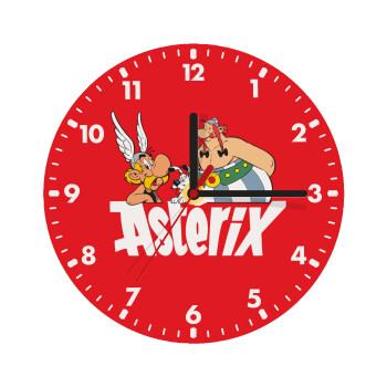 Asterix and Obelix, Wooden wall clock (20cm)