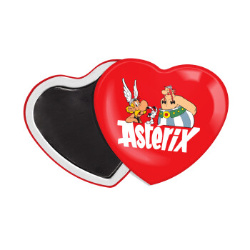 Asterix and Obelix, Μαγνητάκι καρδιά (57x52mm)