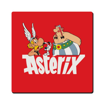 Asterix and Obelix, Τετράγωνο μαγνητάκι ξύλινο 6x6cm