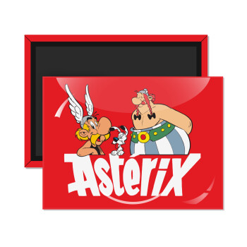 Asterix and Obelix, Ορθογώνιο μαγνητάκι ψυγείου διάστασης 9x6cm