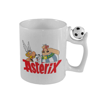 Asterix and Obelix, Κούπα με μπάλα ποδασφαίρου , 330ml