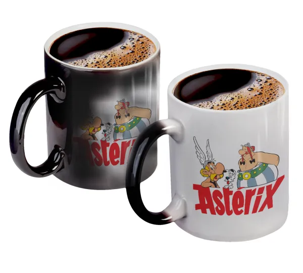 Asterix and Obelix — Κούπα Μαγική, κεραμική, 330ml που αλλάζει χρώμα με το ζεστό ρόφημα