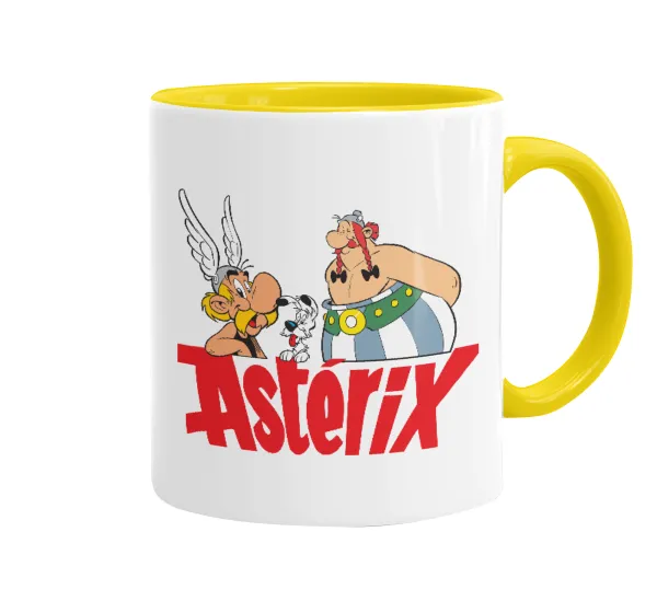 Asterix and Obelix — Κεραμική Κίτρινη, 330ml