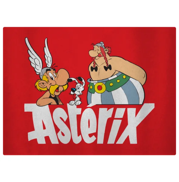 Asterix and Obelix — Επιφάνεια κοπής γυάλινη (38x28cm)