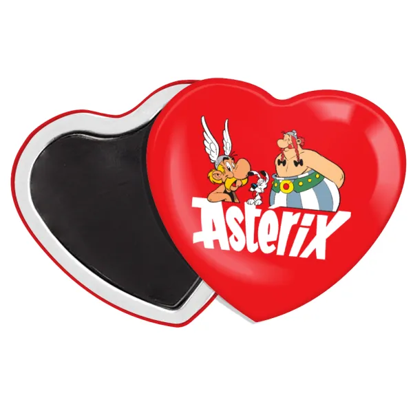 Asterix and Obelix — Μαγνητάκι καρδιά (57x52mm)